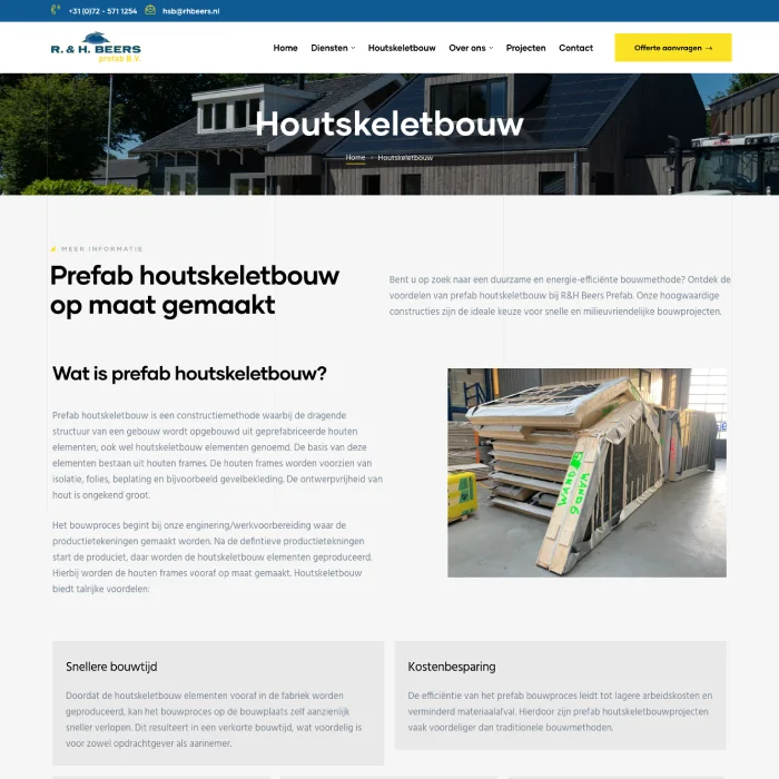 Houtskeletbouw